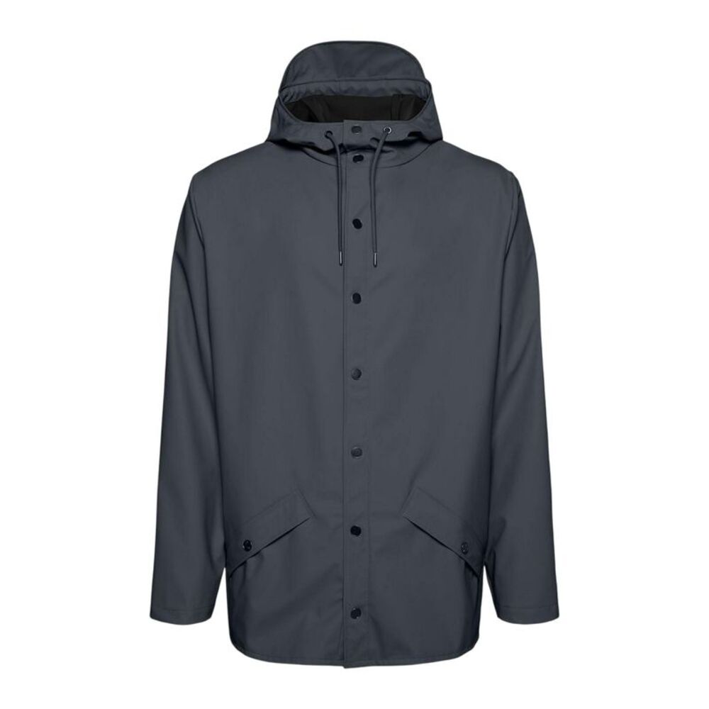Rains Mens Waterproof Jacket / Gray